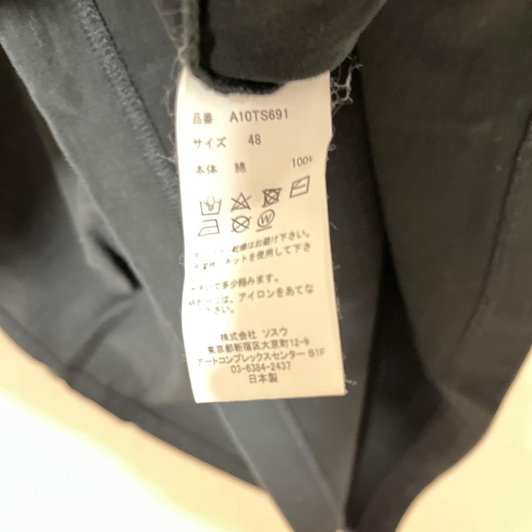 Maison Mihara Yasuhiro ブラック Tシャツ M