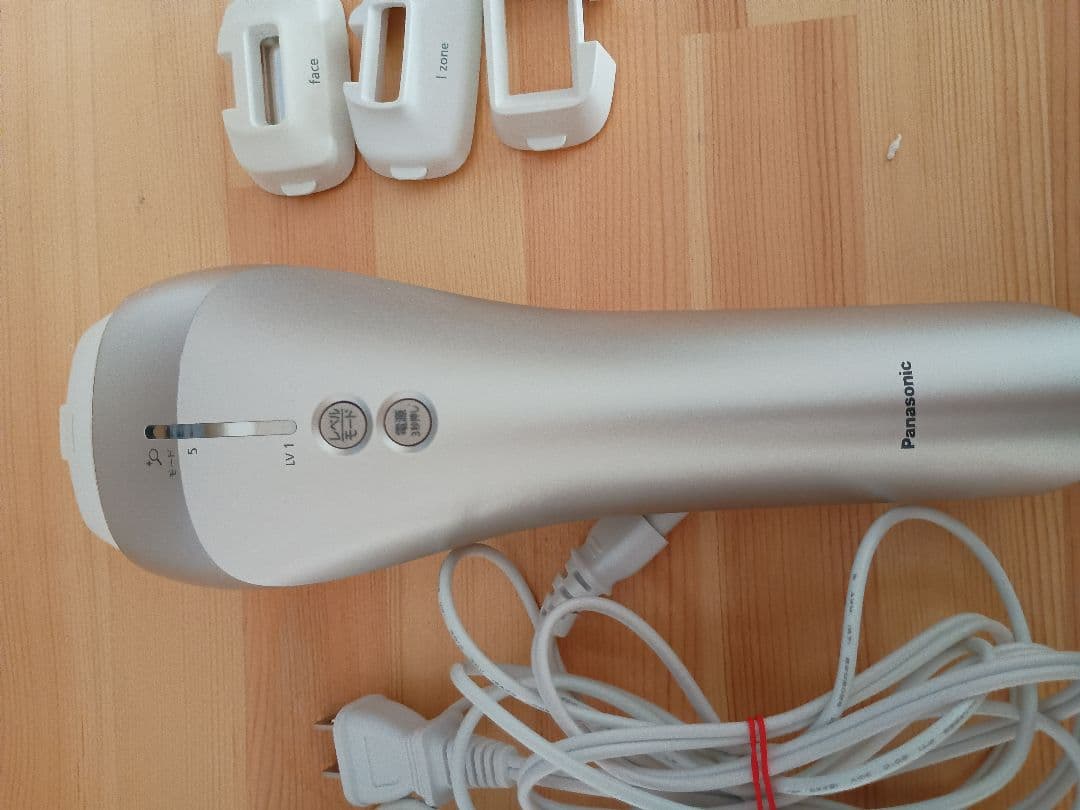 Panasonic 脱毛器 充電器・アタッチメント付き