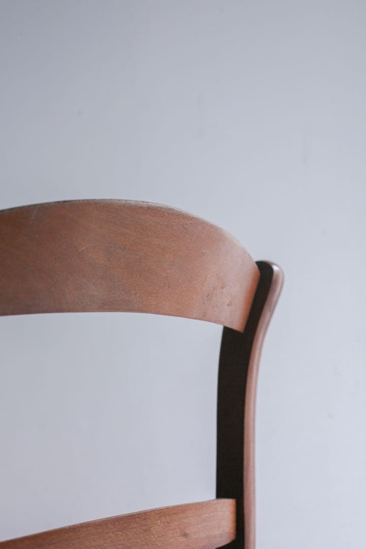 【SALE品】　フランス　ラッシュ編みチェア　無垢材　ダイニングチェア　古家具