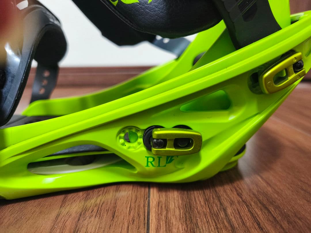 FLUX RL アシンメトリーカラー ビンディング オレンジ ライムグリーン