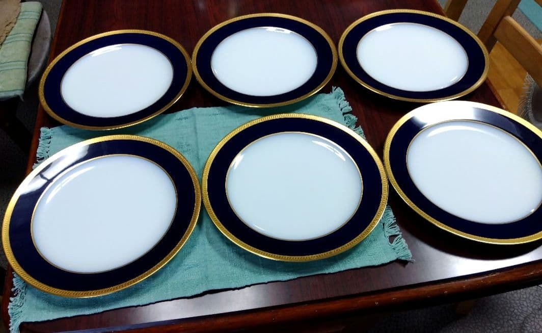 大倉陶園　ミート皿6枚未使用　超美品