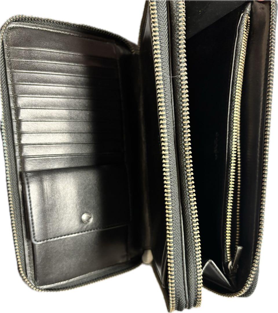 Coach 長財布 クラッチバッグ オーガナイザー Wファスナー