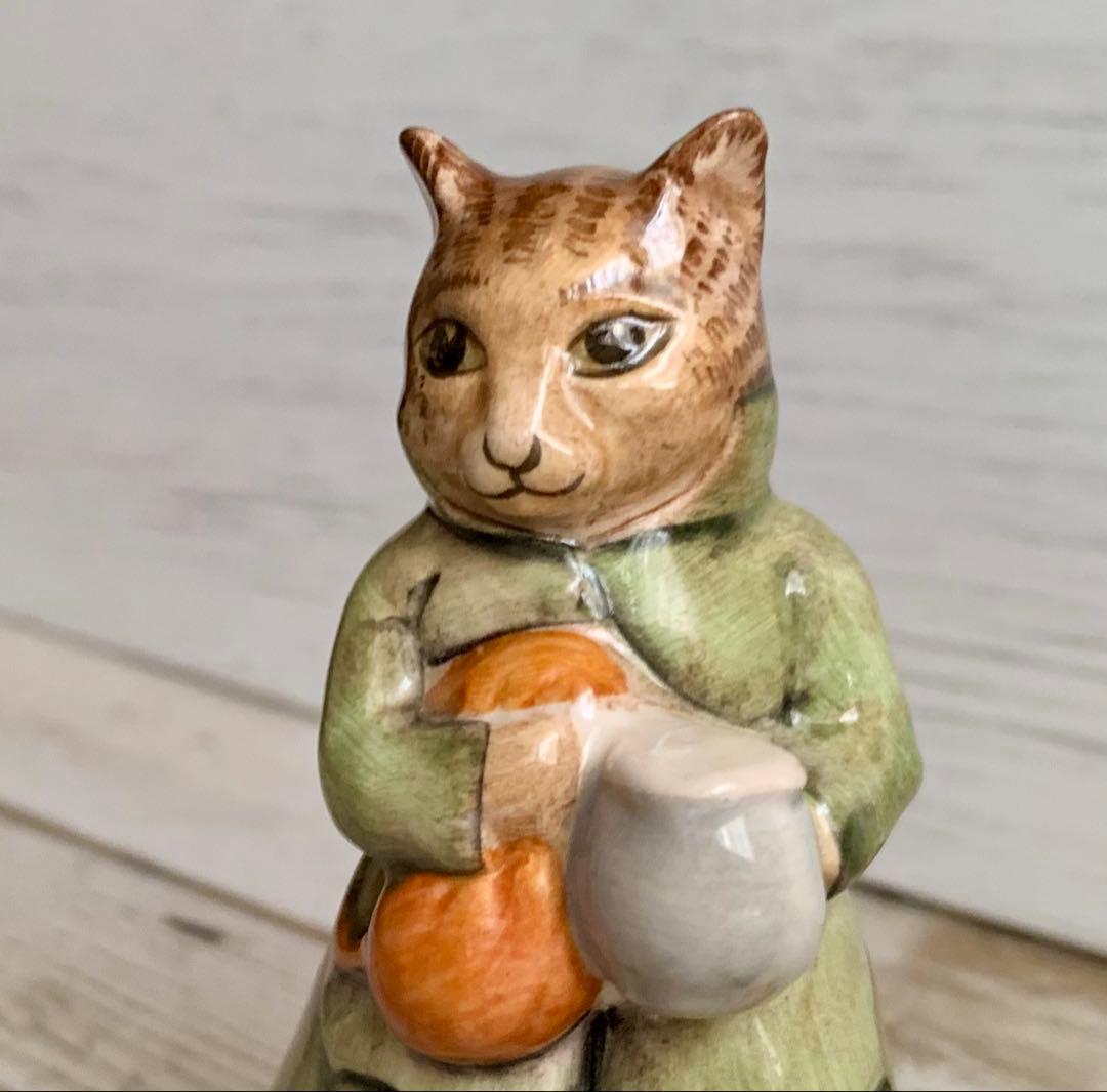 シンプキン グロースターの仕立て屋 フィギュリン ピーターラビット 置物