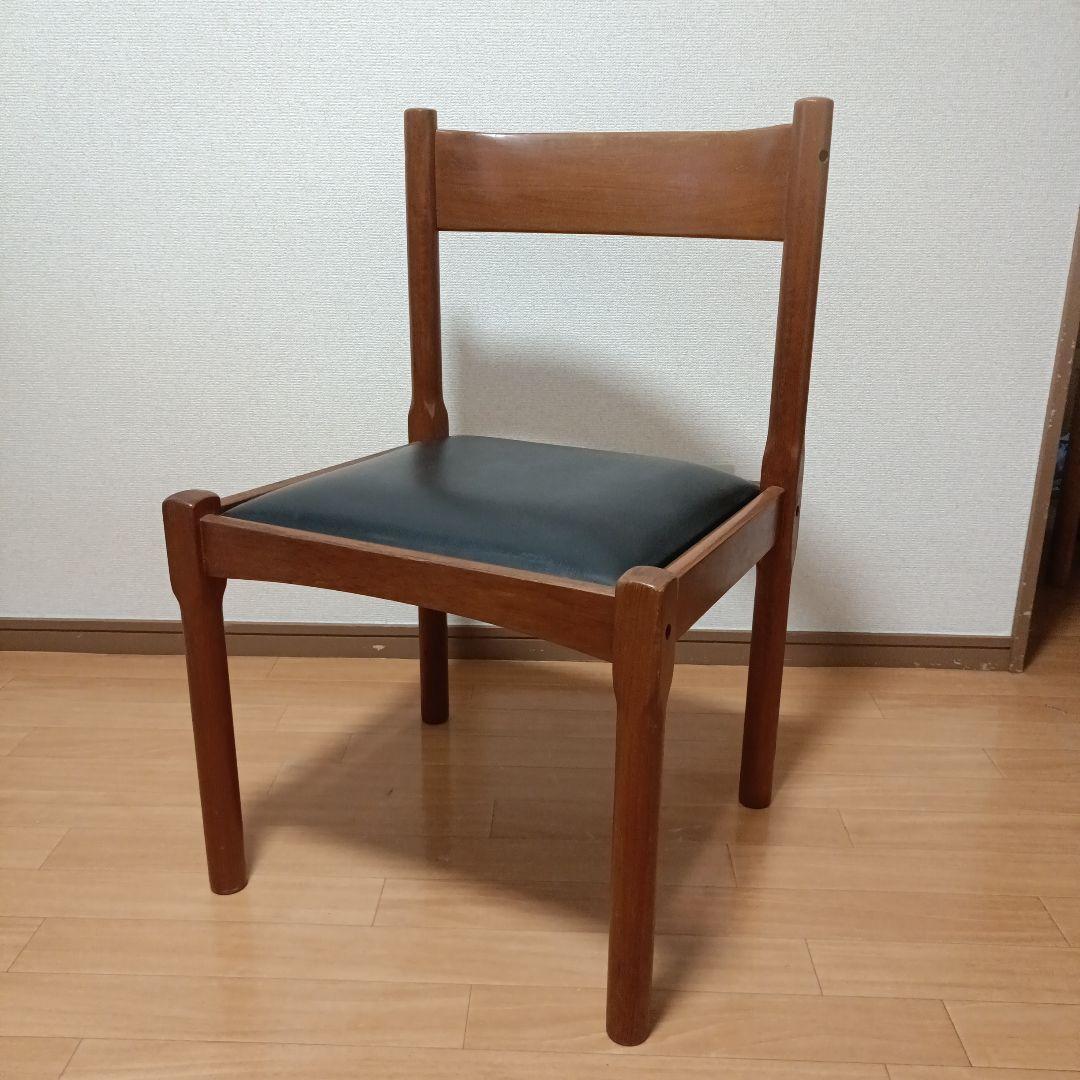 デンマーク製　チェア　チーク材