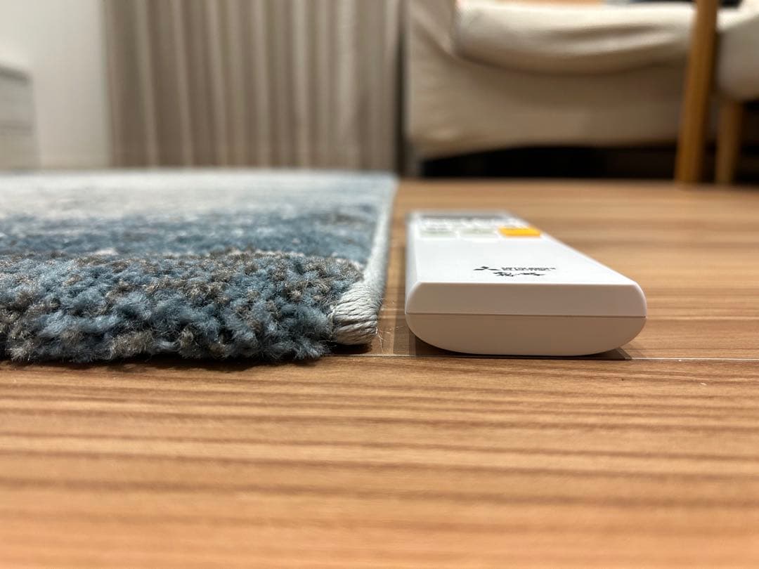 Prevell★青とグレーのラグ