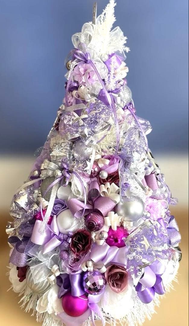 紫白クリスマスツリー❣️ayu❣️6点セット❣️