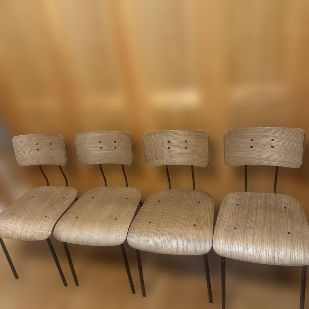 ニトリ　ダイニングチェア４脚セット　アウロス3