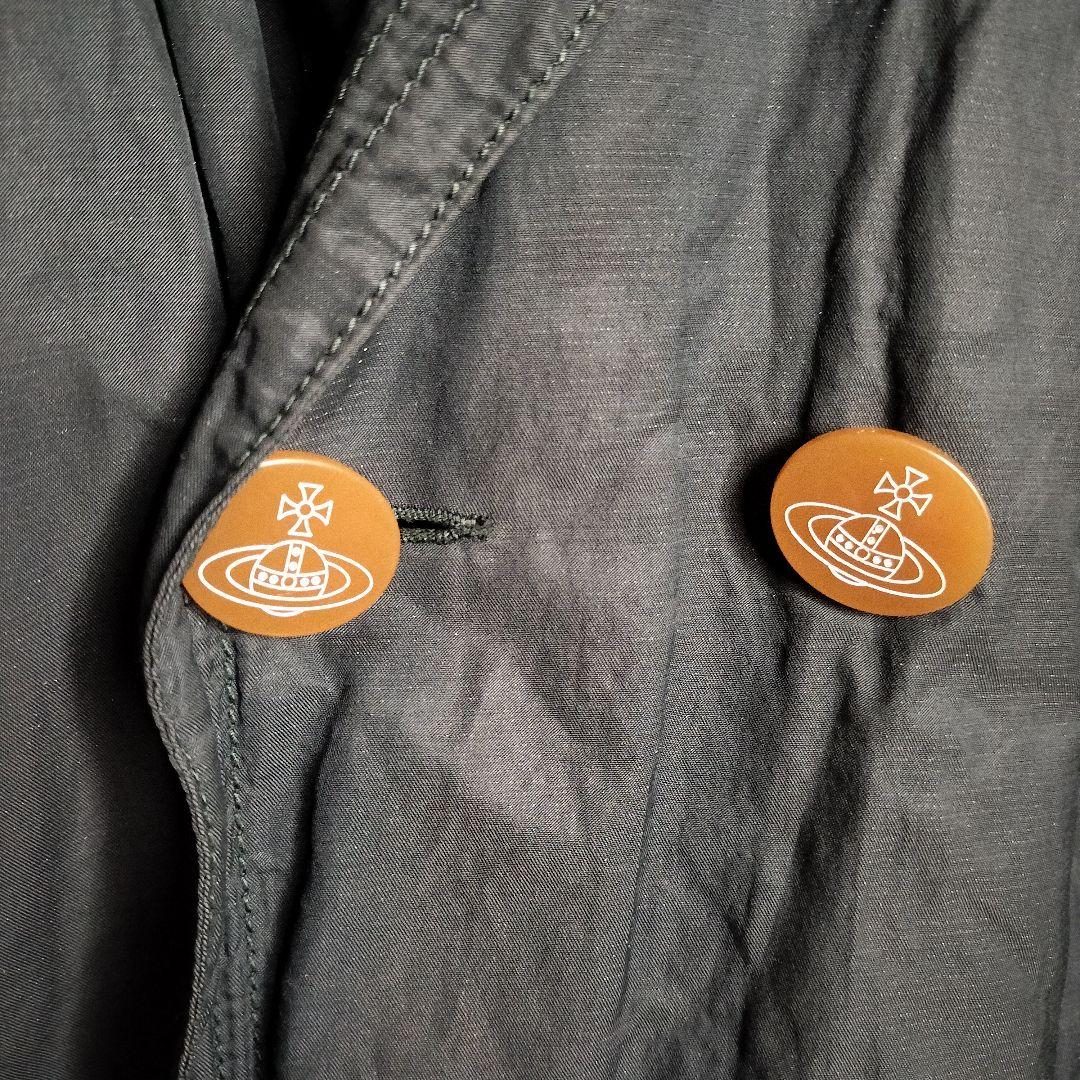 ヴィヴィアンウエストウッドマン ミリタリートレンチコート ライナー付き カーキ