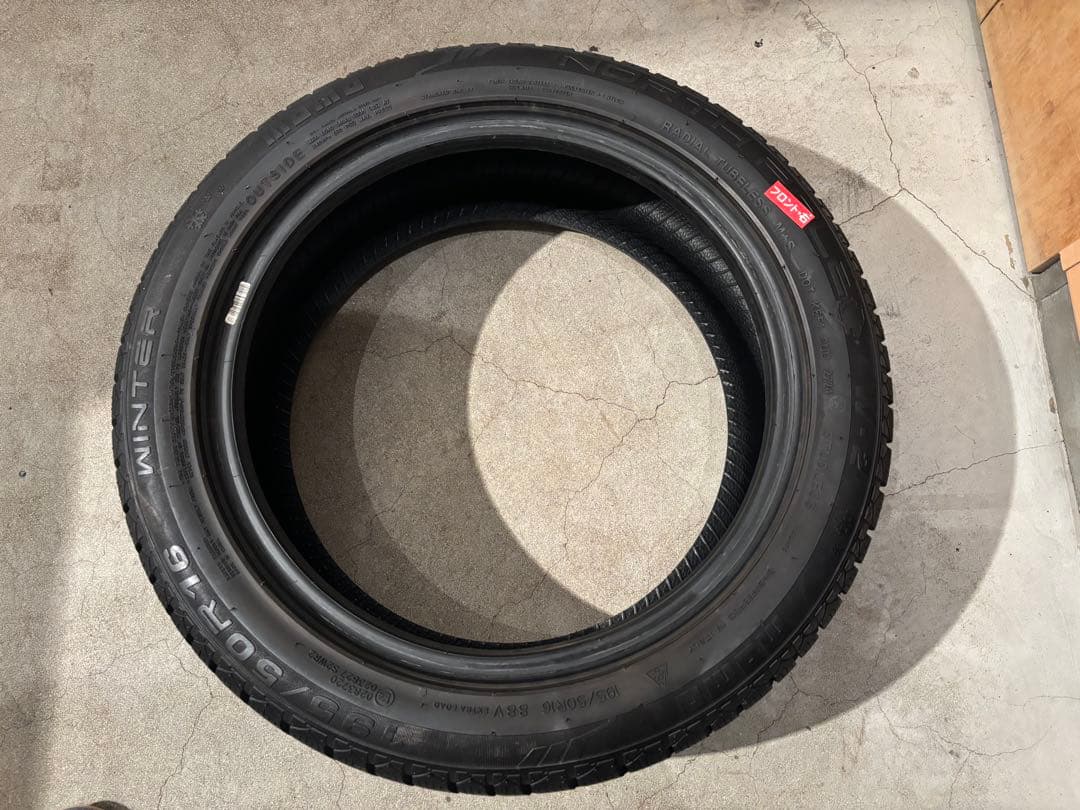 195/50R16 中古スタッドレス 2本セット momoタイヤ