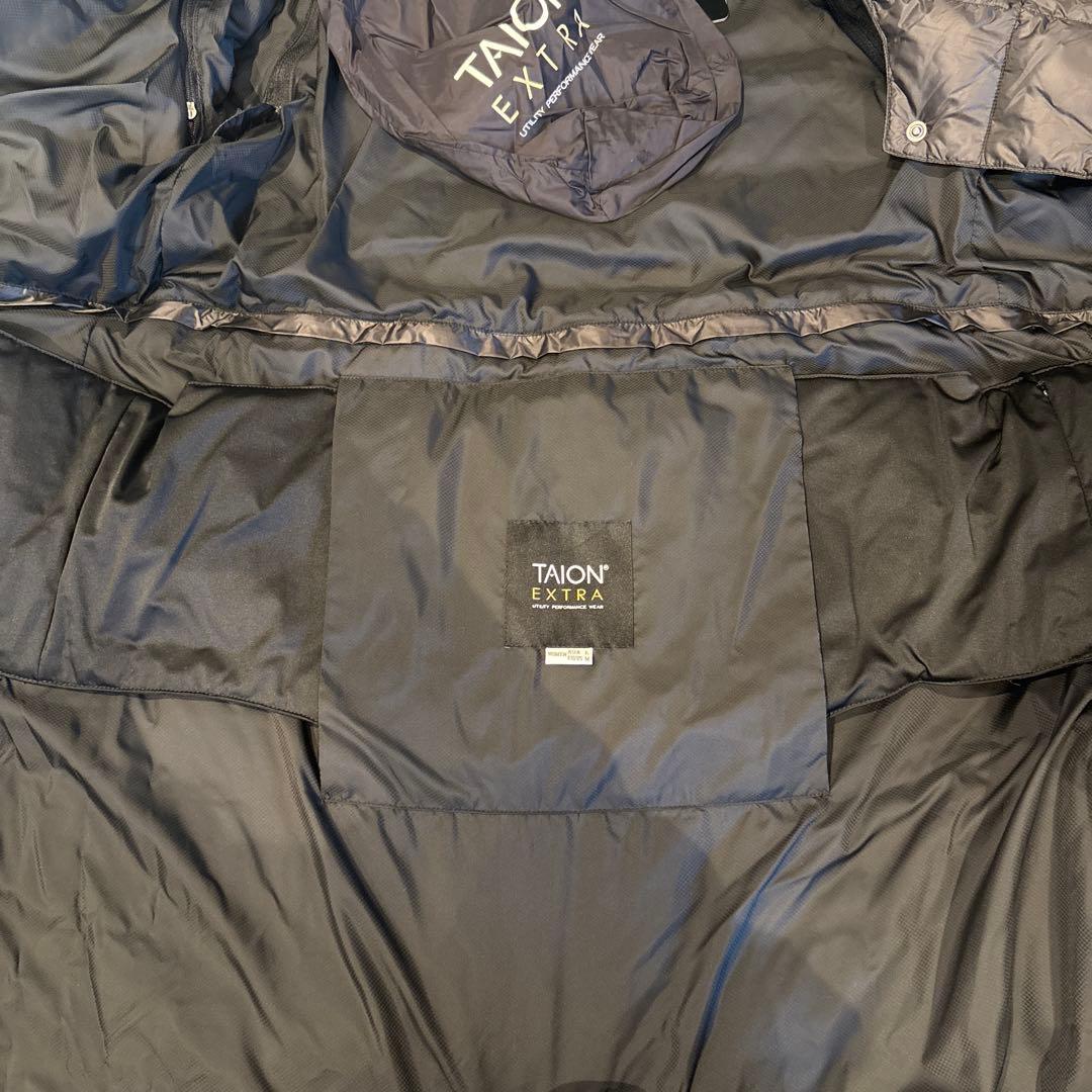 TAION EXTRA ブラック ダウンジャケット　L