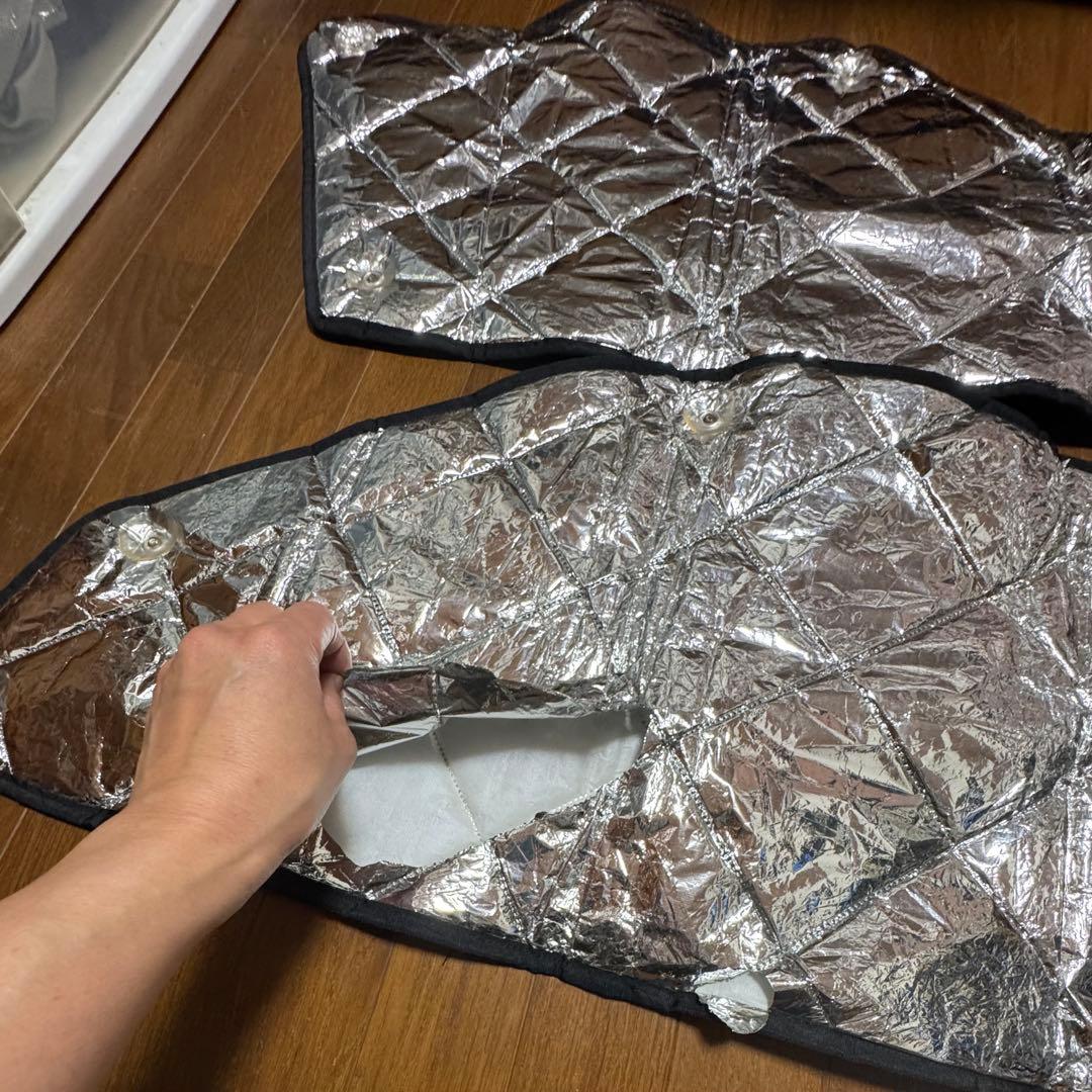 ハイエース 200系 3型 アイズ サンシェード リア5枚 フロント3枚おまけ