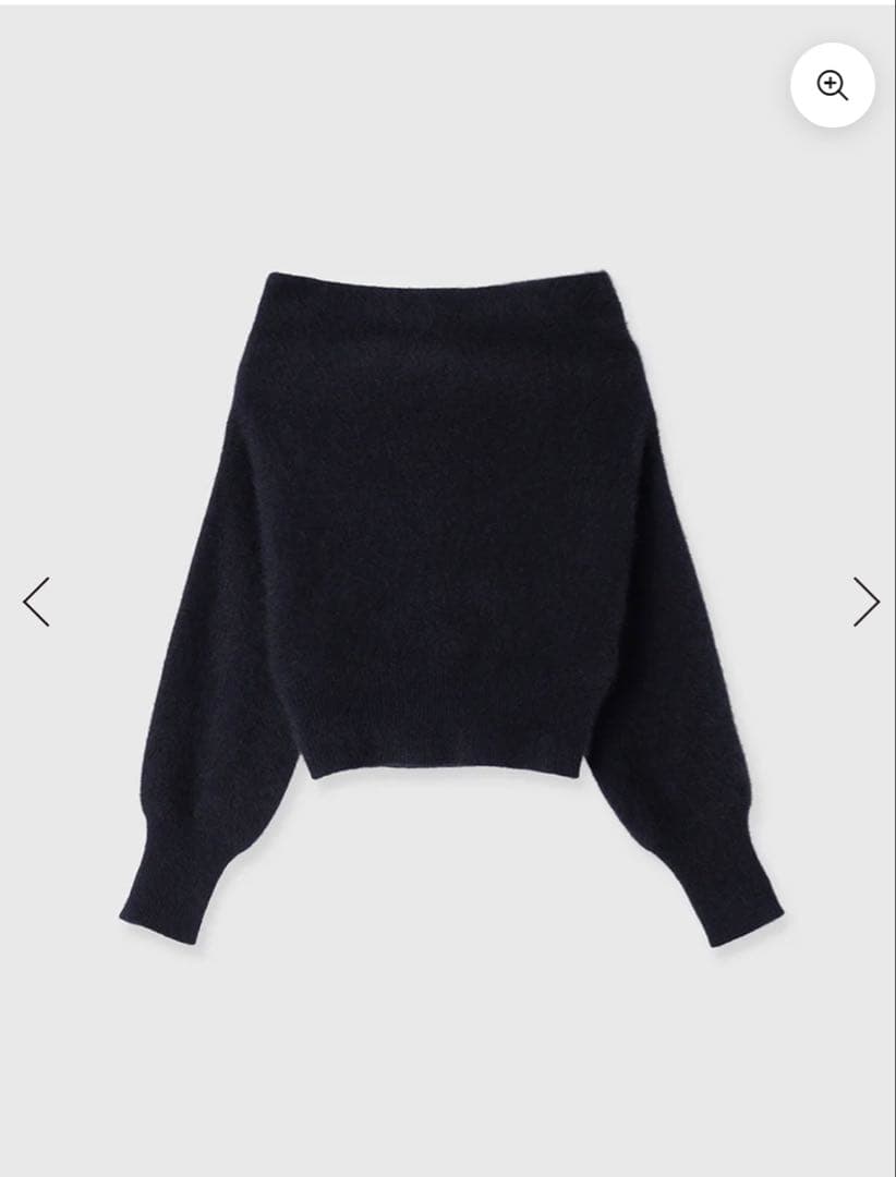 ラクーンフォックスオフショルニットプルオーバー