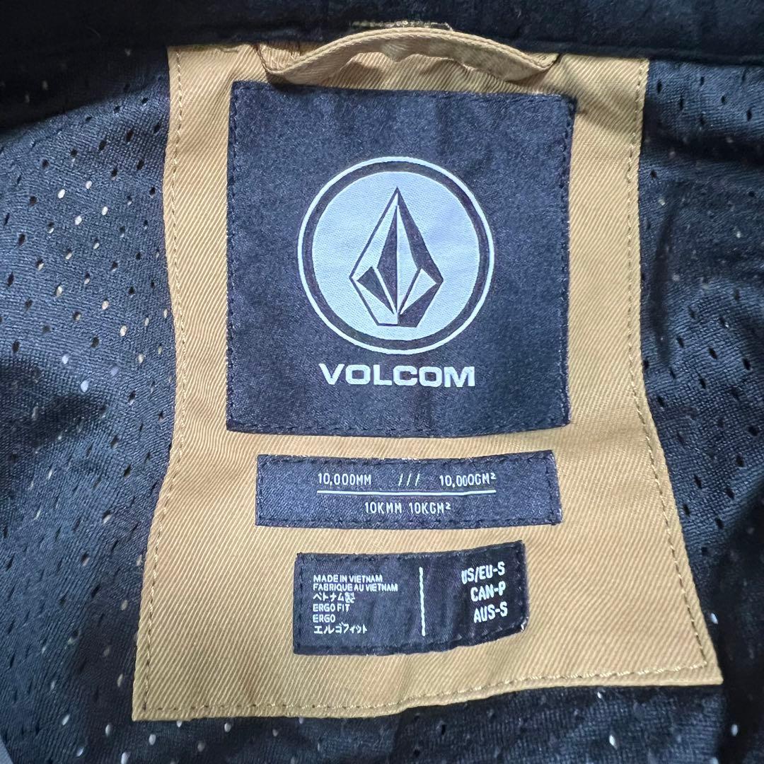 VOLCOM スノーボードウェアセット ブラック/ベージュ