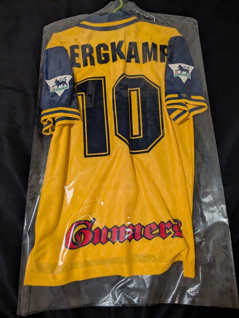 【希少・美品！】アーセナル/デニス・ベルカンプ/A/96-97シーズンモデル