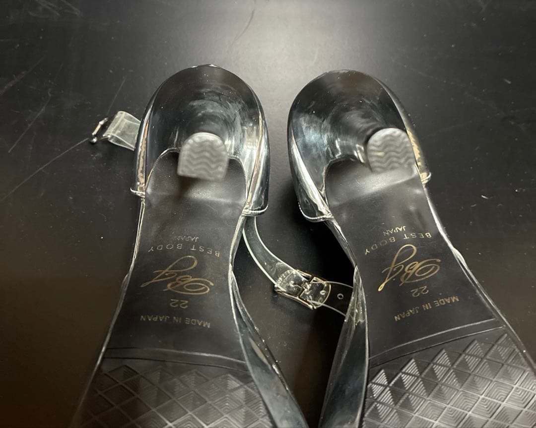 BEST BODY JAPAN 公式ヒール22cmシルバー