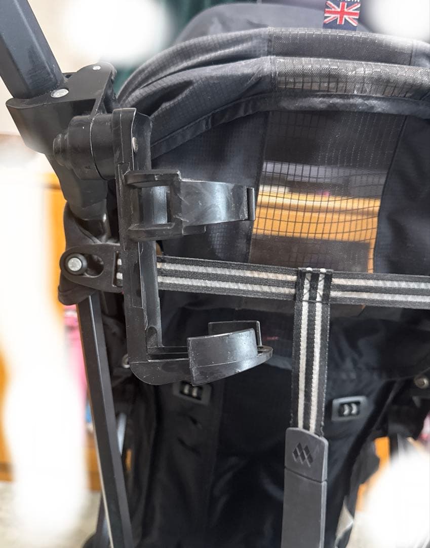 週末限定！マクラーレン　markⅡ マーク2ブラック折りたたみベビーカー