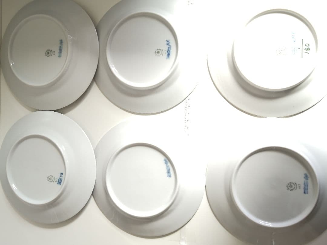 ロイヤルコペンハーゲン　ブルーフルーテッド　プレート 17cm