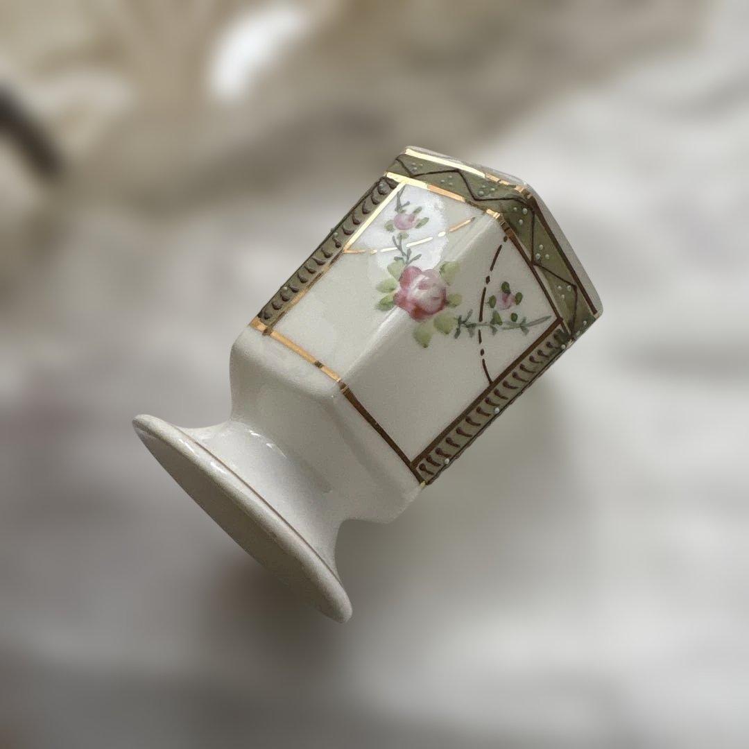 超貴重オールドノリタケ食卓セットトレースプーン付き入れ物つまようじ入れ塩胡椒