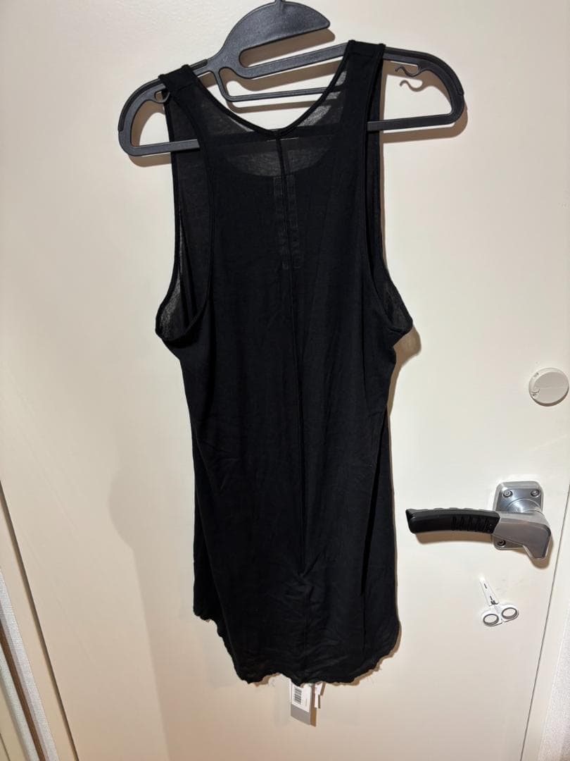 リックオウエンス　BASIC RIB TANK 09 BLACK XL