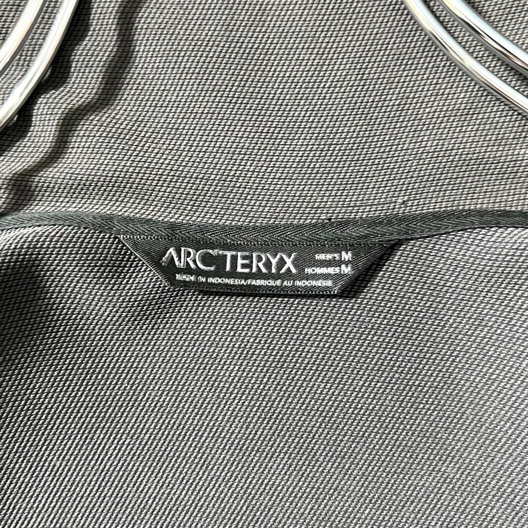 3339　アークテリクス　ガンマLTフーディ　ジップアップパーカー　黒　M