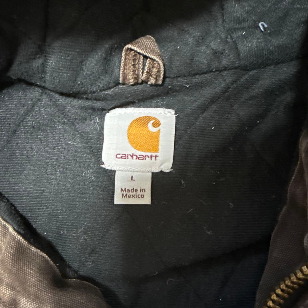Carhartt アクティブジャケット j130 djk ブラウン Lサイズ