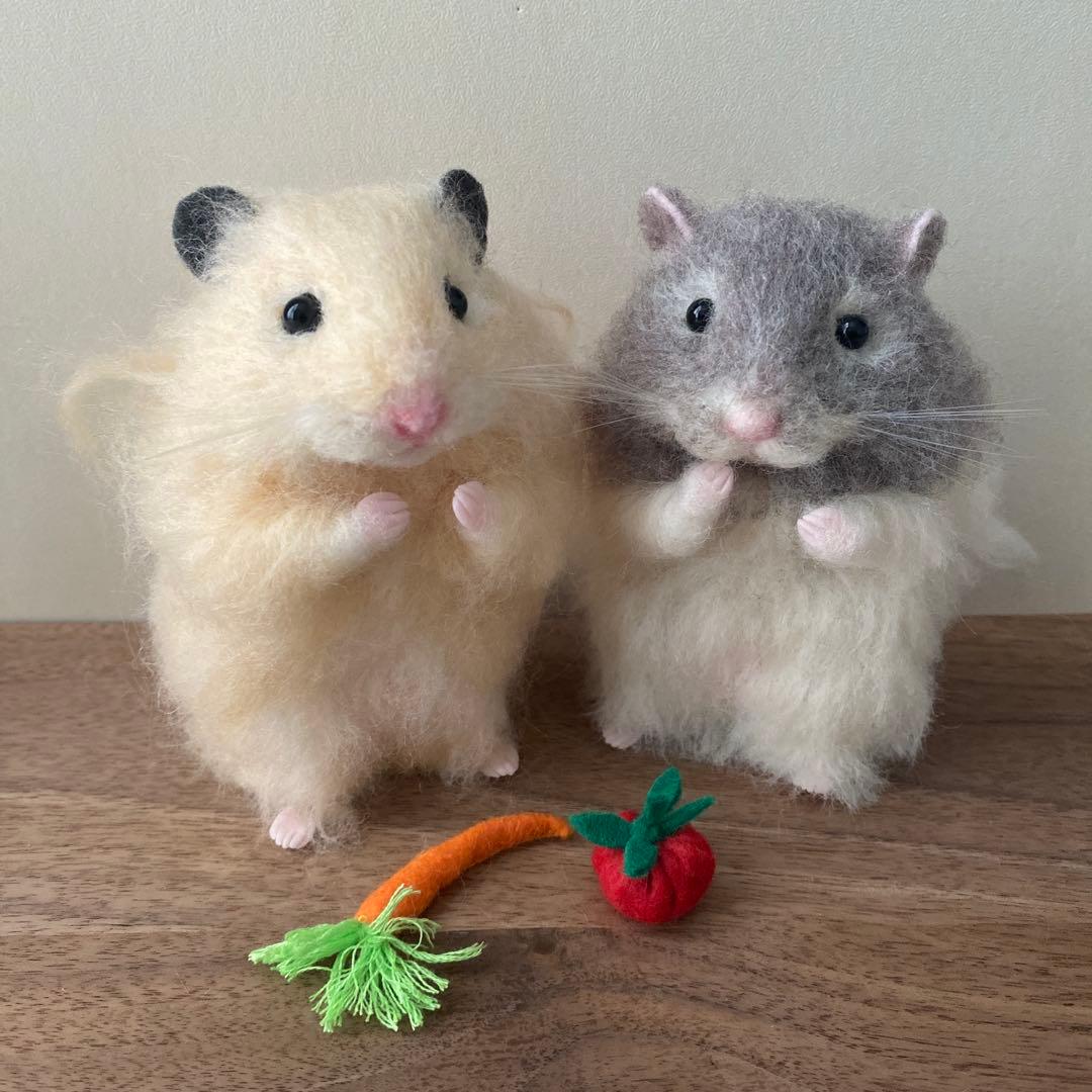 【羊毛フェルト】ハムスター★オーダー（Emiii）