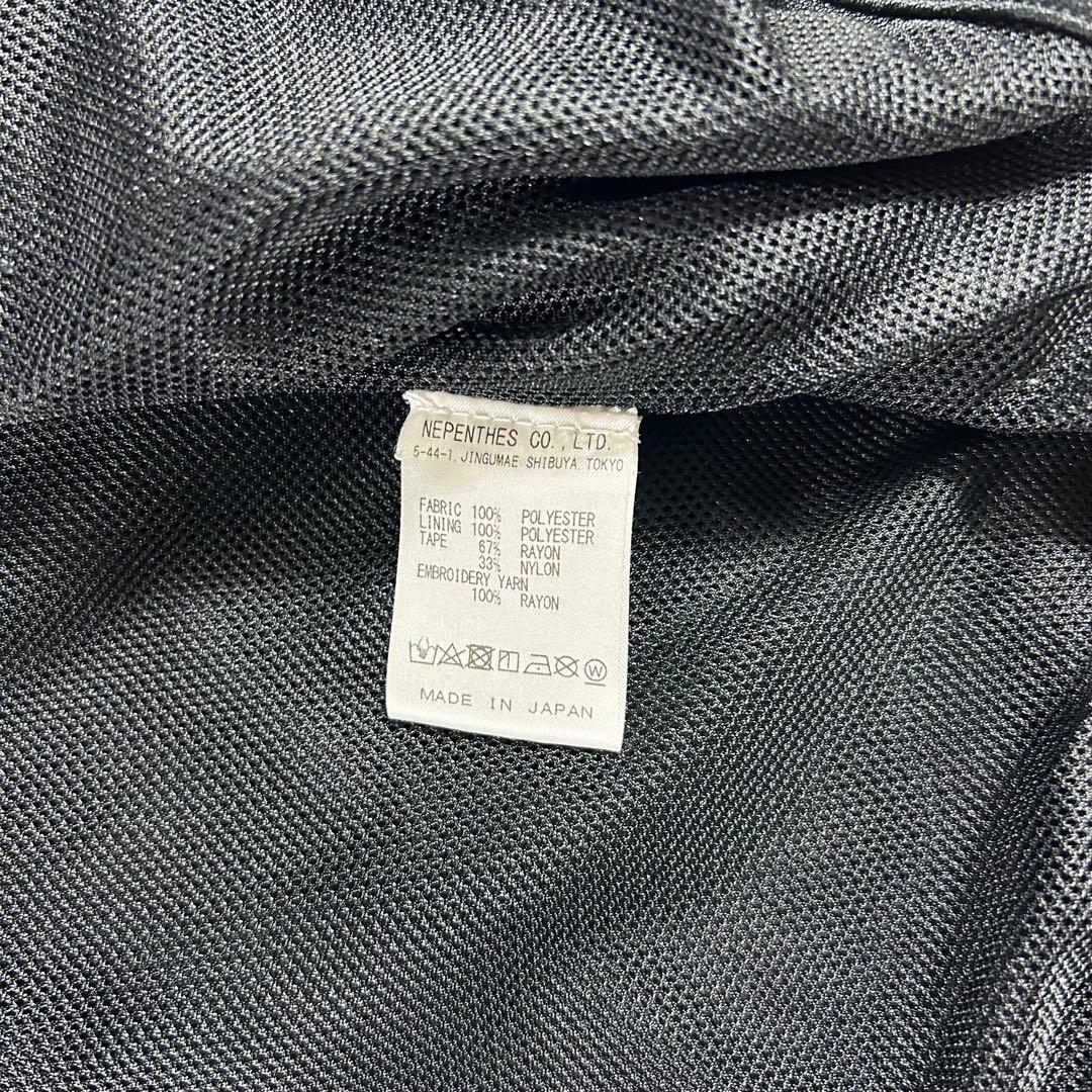 ニードルス✨コーチジャケット　サイドラインベロア　黒　紫　M