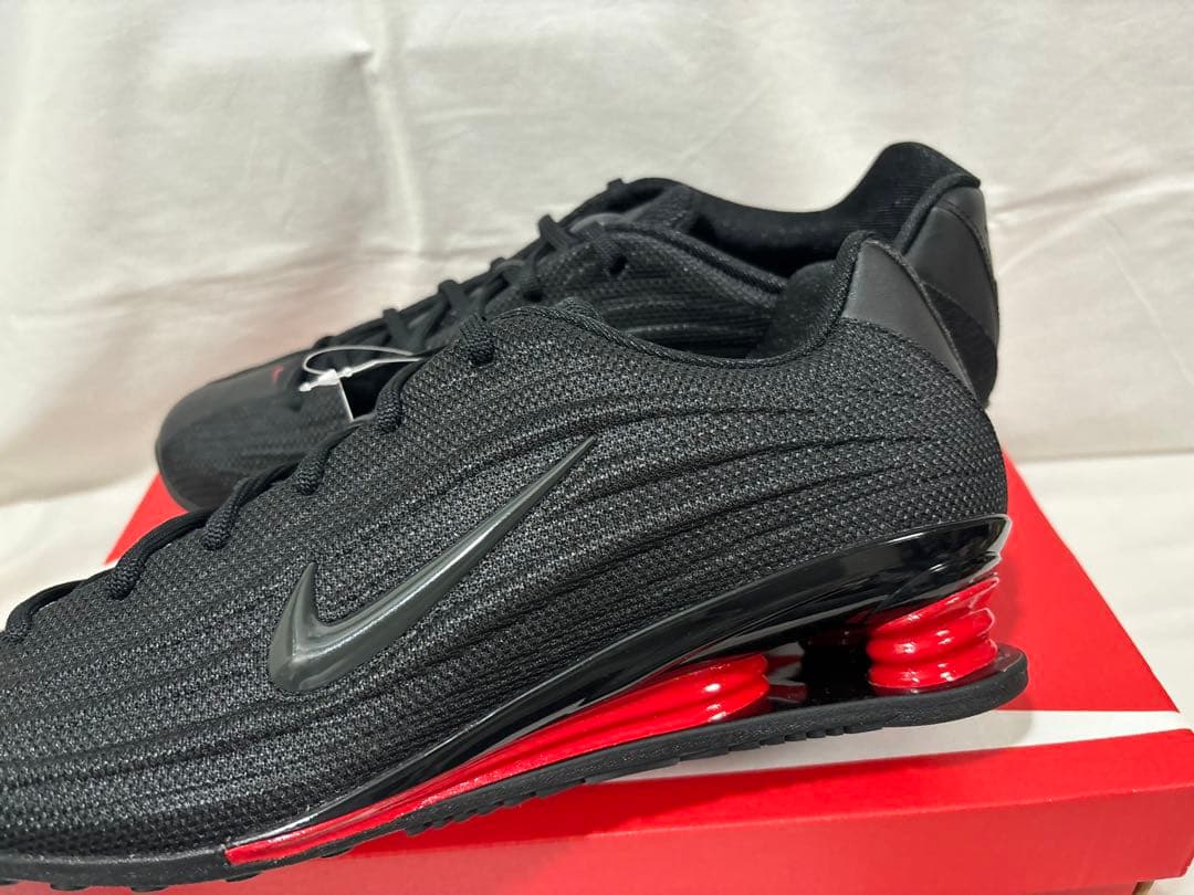 nike w shox z black red 28.5 ショックス ブラック