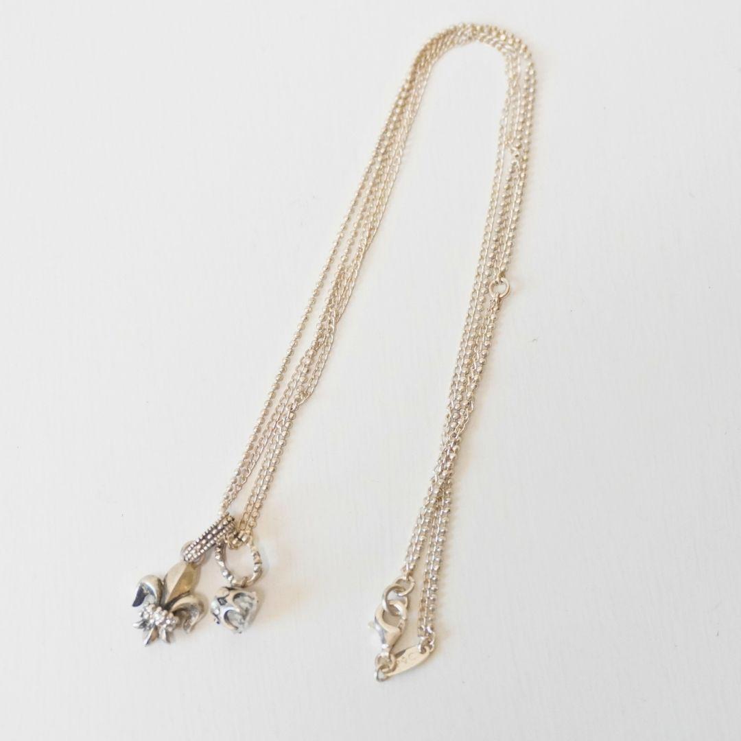 PATRICK COX パトリックコックス 百合の紋章 ストーンネックレス