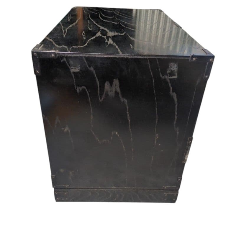 仙台箪笥　アンティーク　国産　木地呂漆塗り　和家具　モダン　和箪笥　小タンス