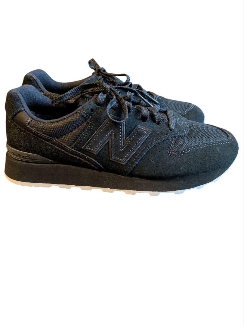 【新品未使用】New Balance 996オールブラック スニーカー　23.5