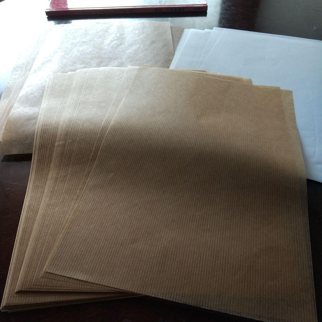 ジャンクジャーナル素材。蝋引き紙200枚