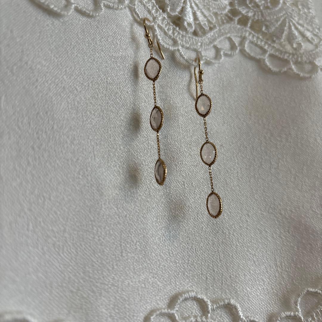 agete アガット　ドリーミードリーミー　ピアス　k10