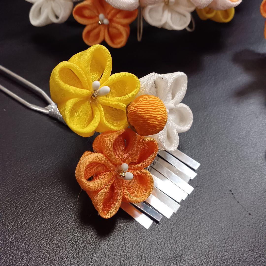 新品【七五三】和装髪飾り　勝山かんざし　簪　日本髪　日本舞踊　お正月　ハレの日