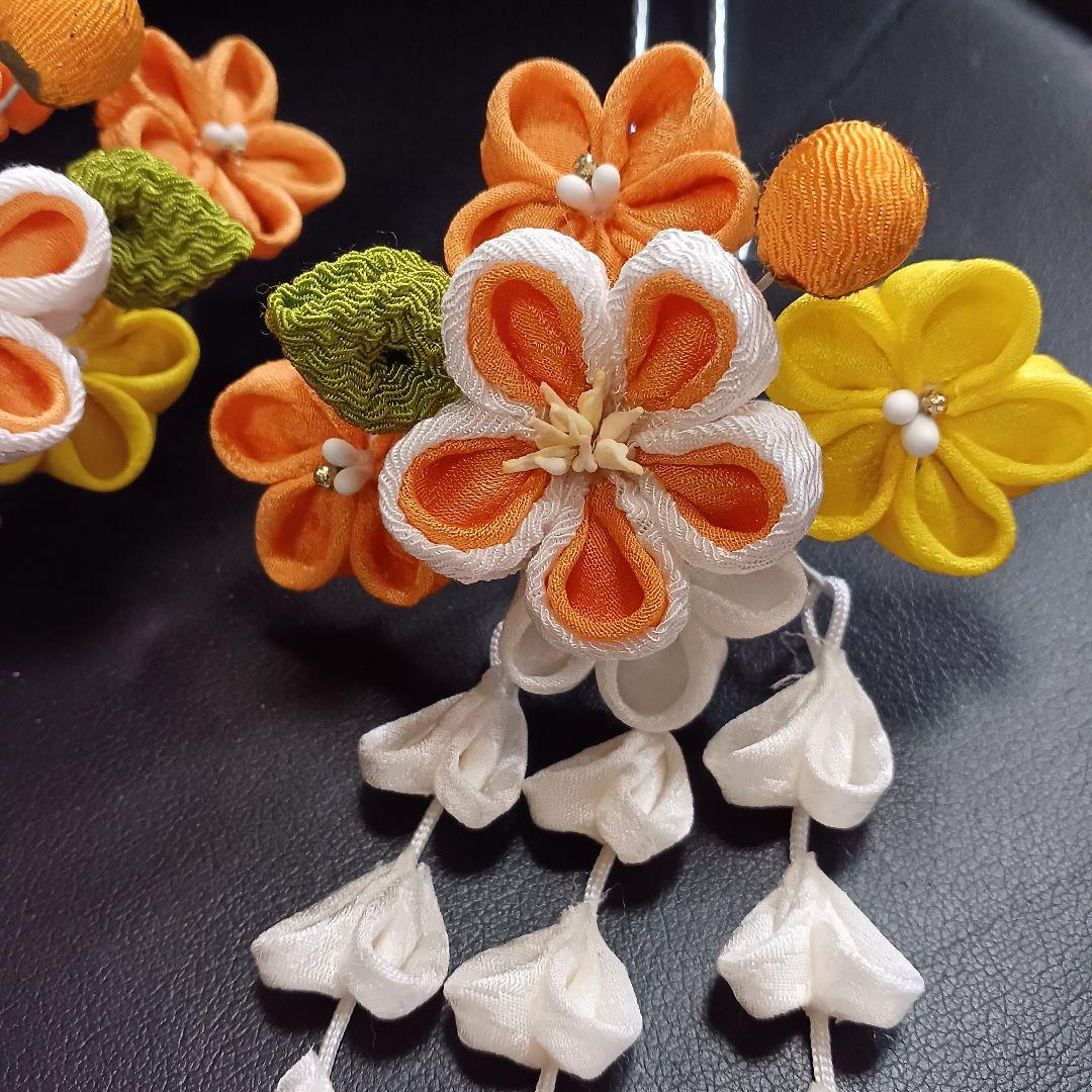 新品【七五三】和装髪飾り　勝山かんざし　簪　日本髪　日本舞踊　お正月　ハレの日