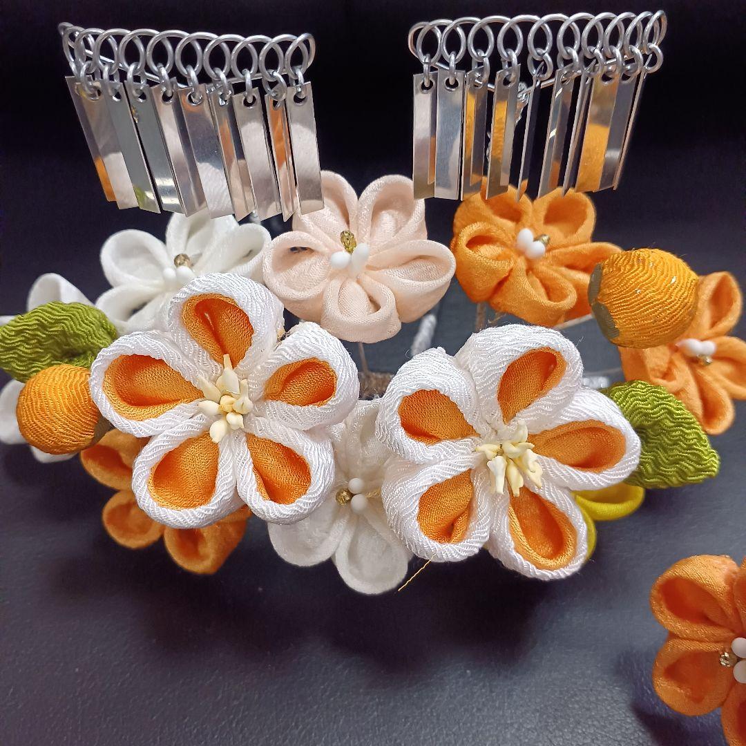 新品【七五三】和装髪飾り　勝山かんざし　簪　日本髪　日本舞踊　お正月　ハレの日