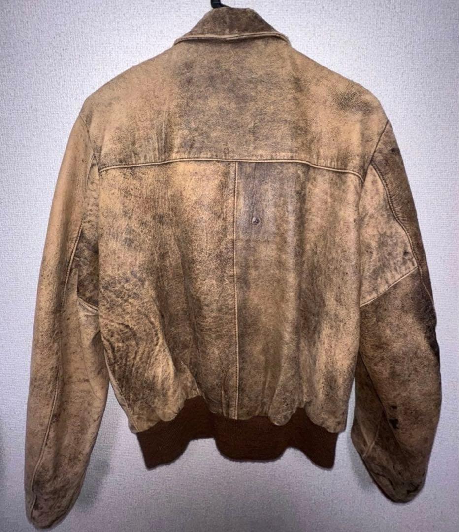 USA製 SCHOTT A-2 レザーフライトジャケット　サイズ40
