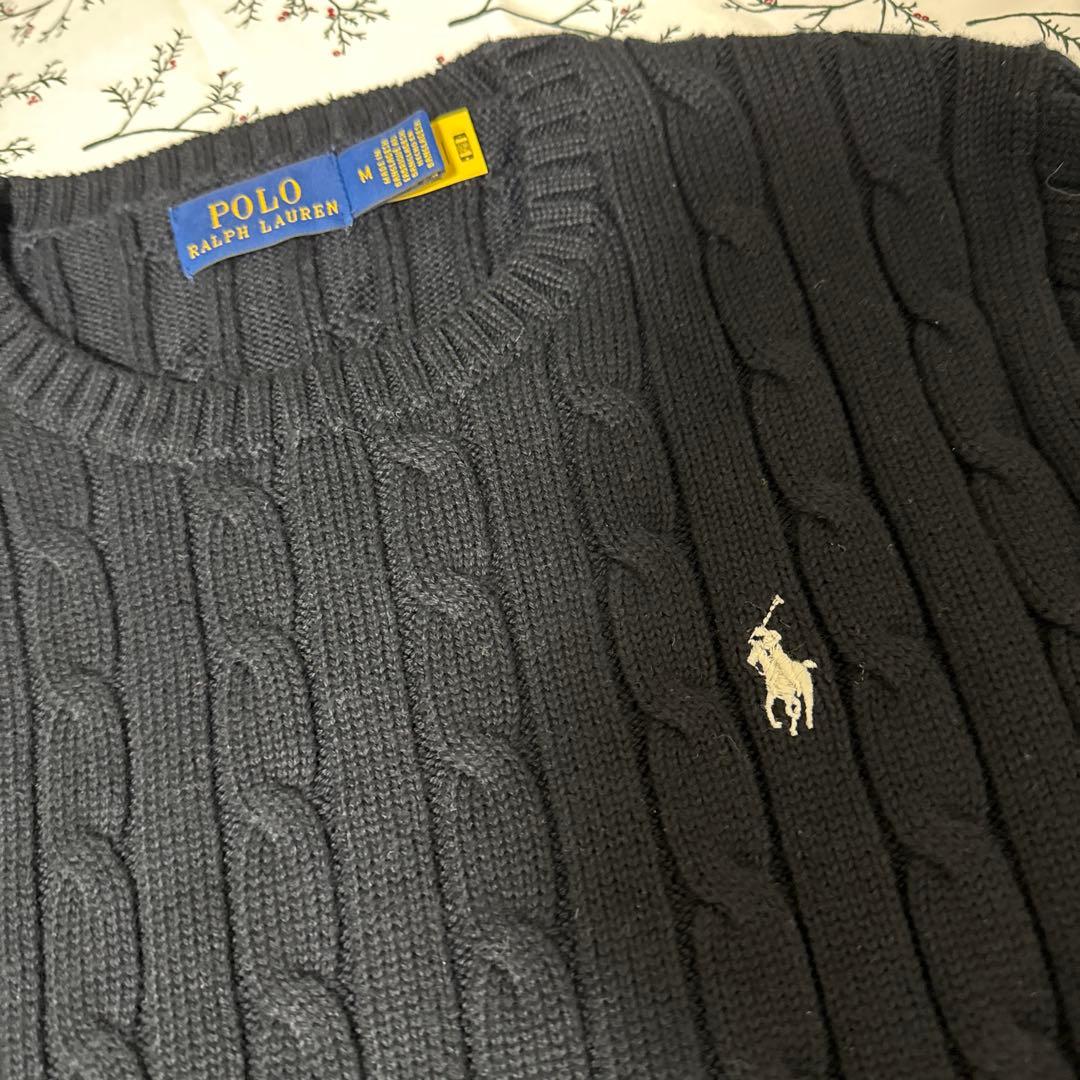 ポロ　ラルフローレン　黒　新品