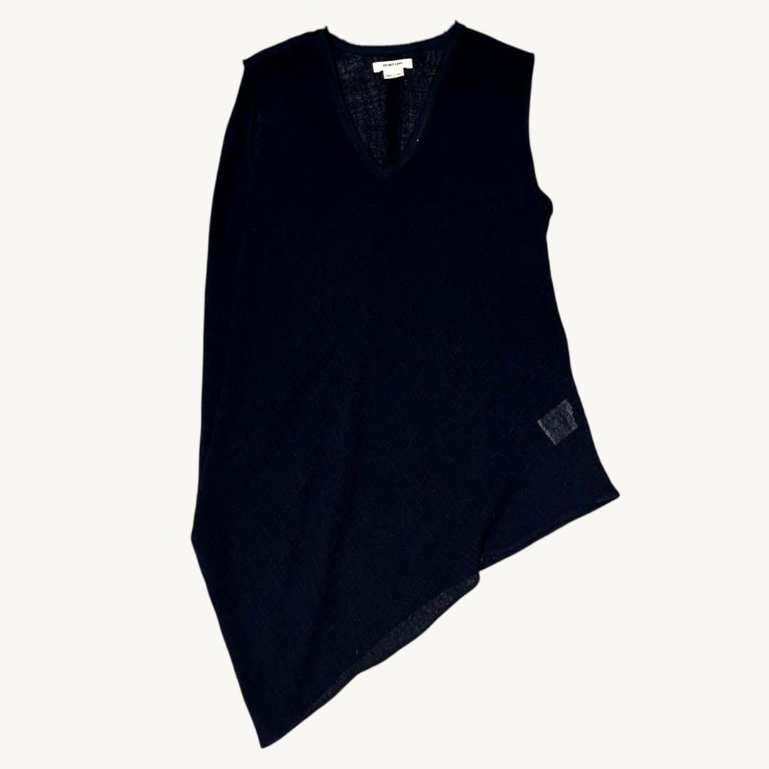トップス Helmut Lang Asymmetry tank top