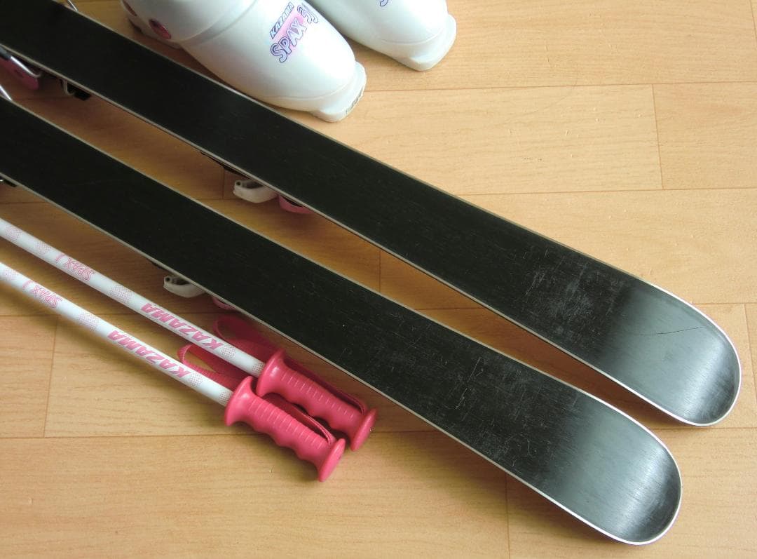 ■■12月・1月限定■送料無料■子供用スキーセット■板106靴21■WAX済■■