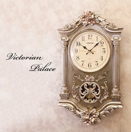 【壁掛時計】ビクトリアンパレス ウォールクロック（ドゥオーモ）アンティーク 無音