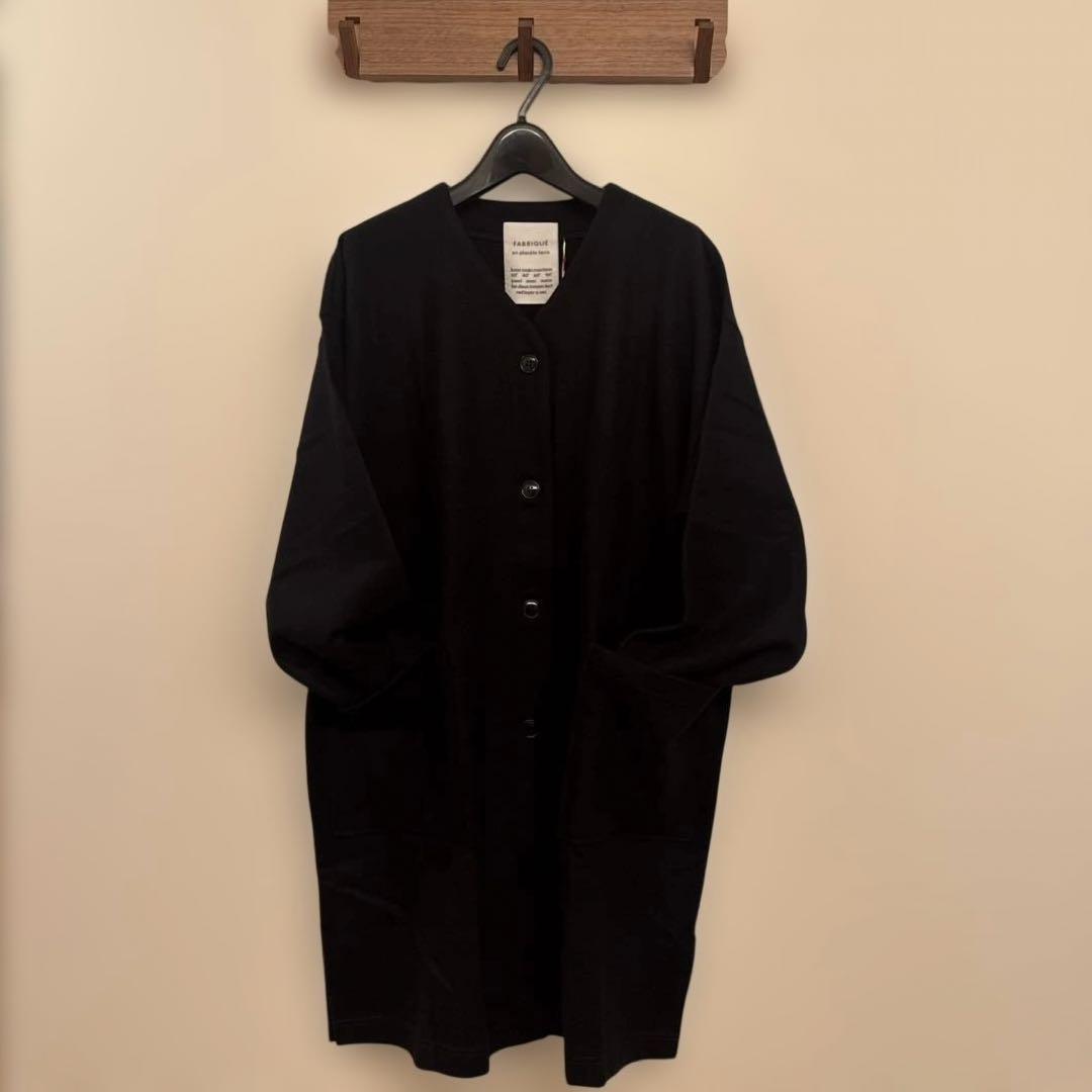 【新品】FABRIQUE en planete terreノーカラーコート