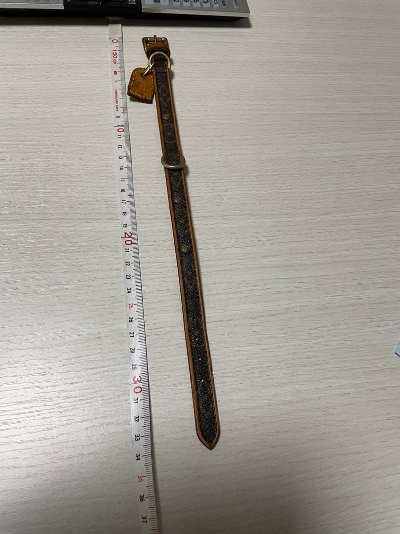 LOUIS VUITTON ルイ ヴィトン モノグラム 首輪 リード