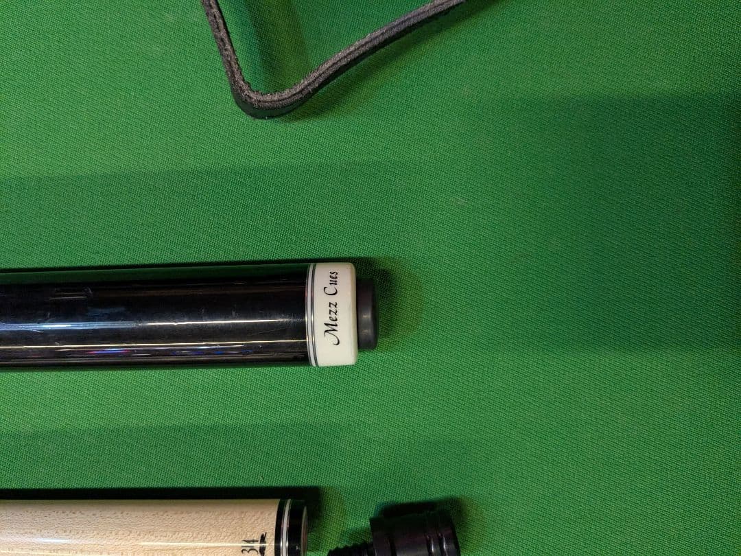 MezzCues 橋本プロモデル WJ+314+TENGU(白)+キューケース付