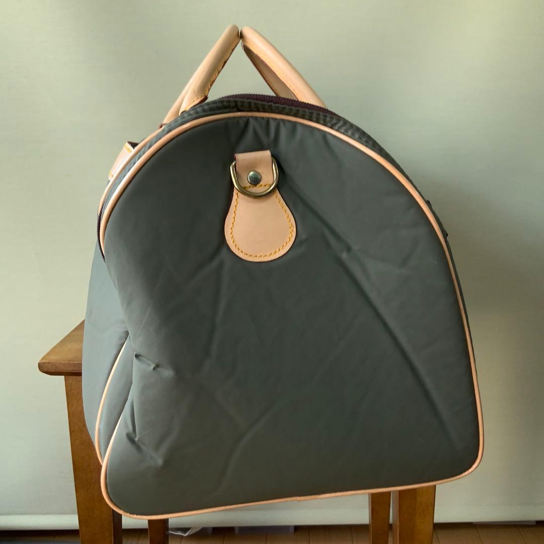 フランス製HUNTING WORLD 大型ボストンバッグ バチュークロス 美品