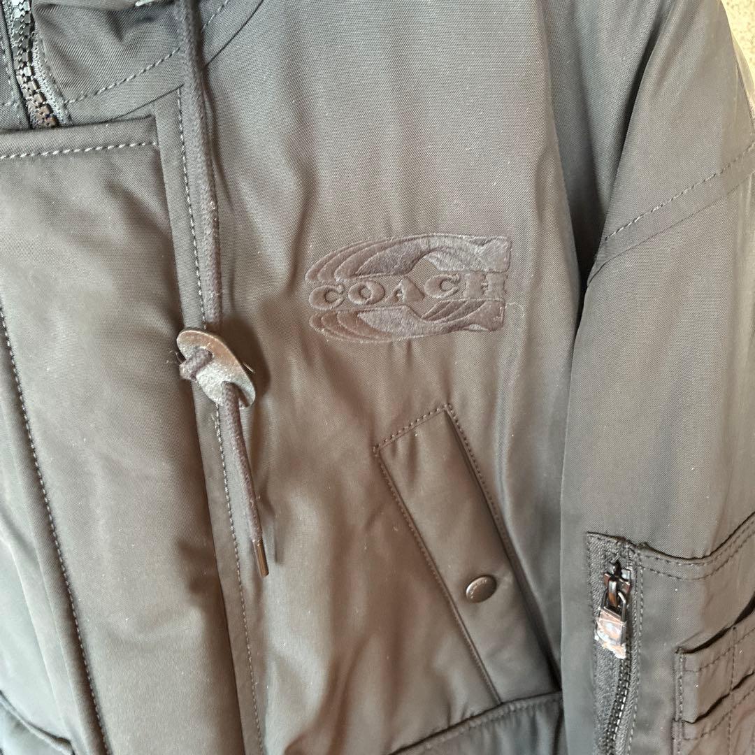 COACH　コーチ　ファー付きジャケット　Lサイズ