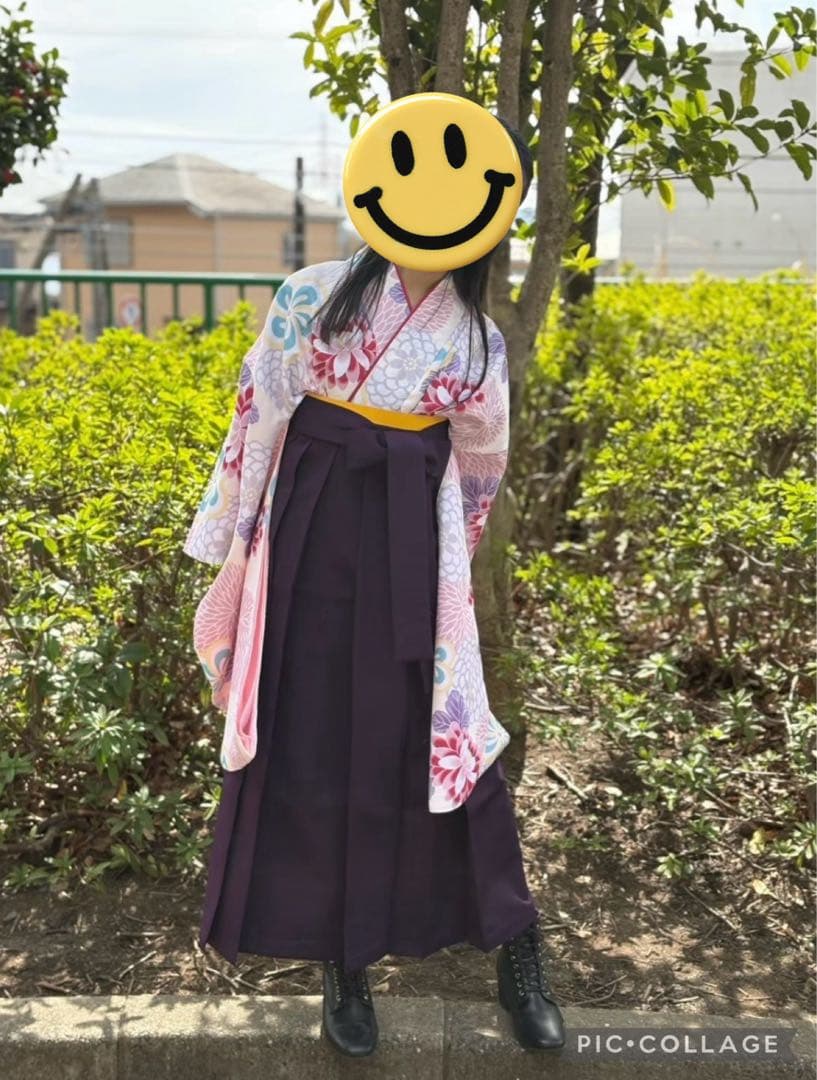 袴セット 5点フルセット　卒業式 小学生 女の子 着物 袴 150サイズ