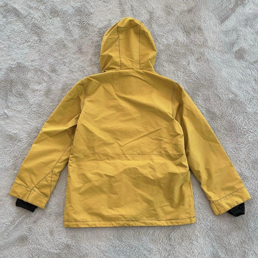 ACC♡メンズ スノボウェア ジャケット フルジップ イエロー M