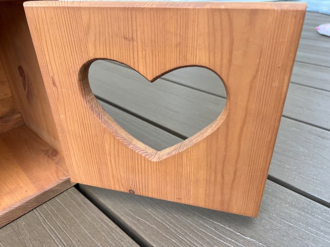 ⭐️【希少】ビンテージの古いカントリー家具：小物収納ケース