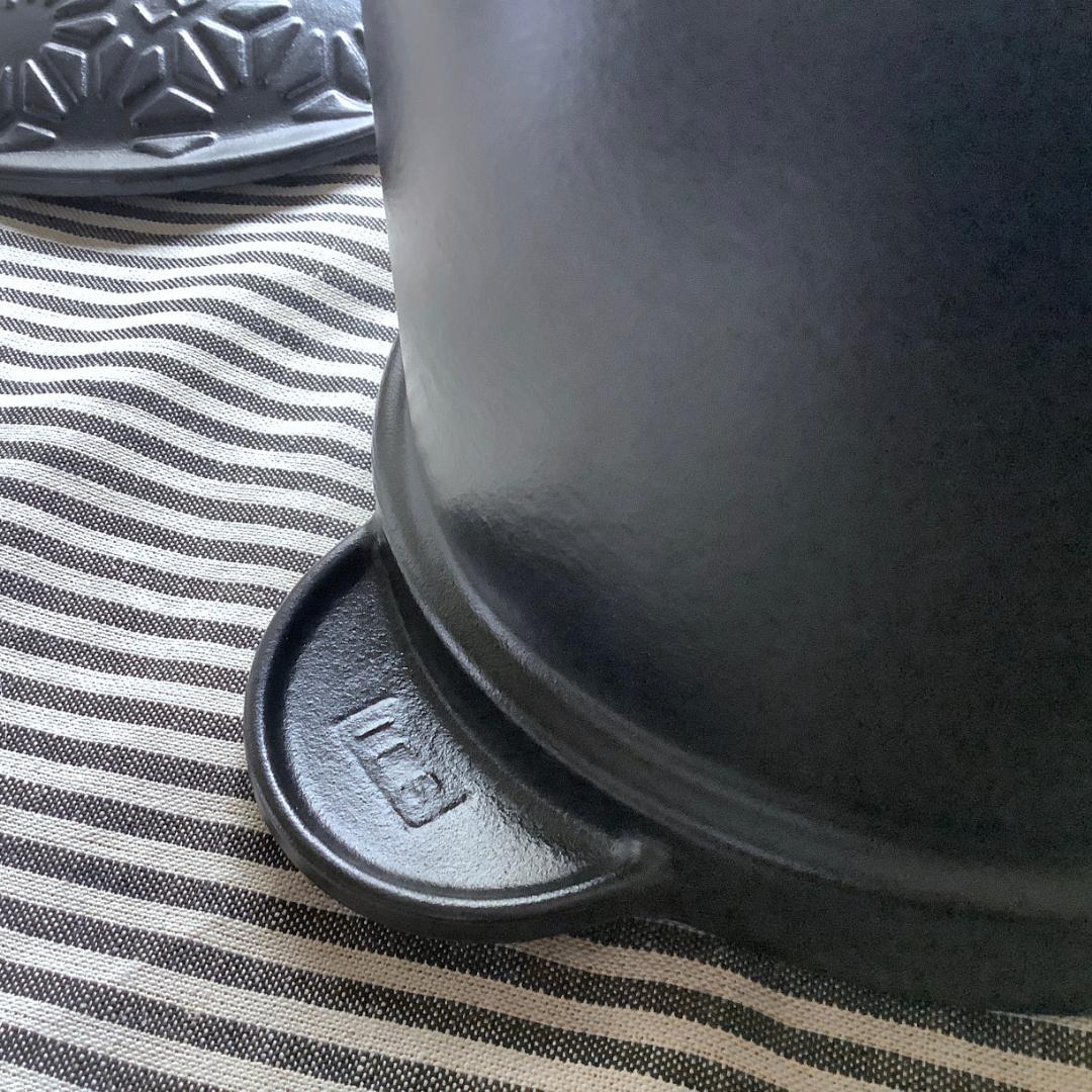 【ルクルーゼジャポン正規品】ワガラ ココットエブリィ 18センチ 艶なしの黒